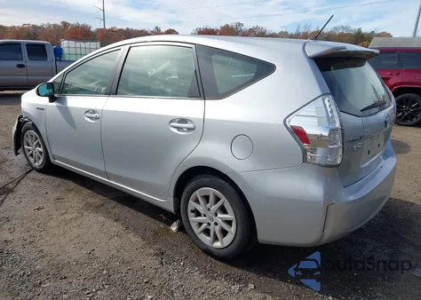 2012 Toyota Prius V Two from USA, damaged, VIN JTDZN3EUXC3169497